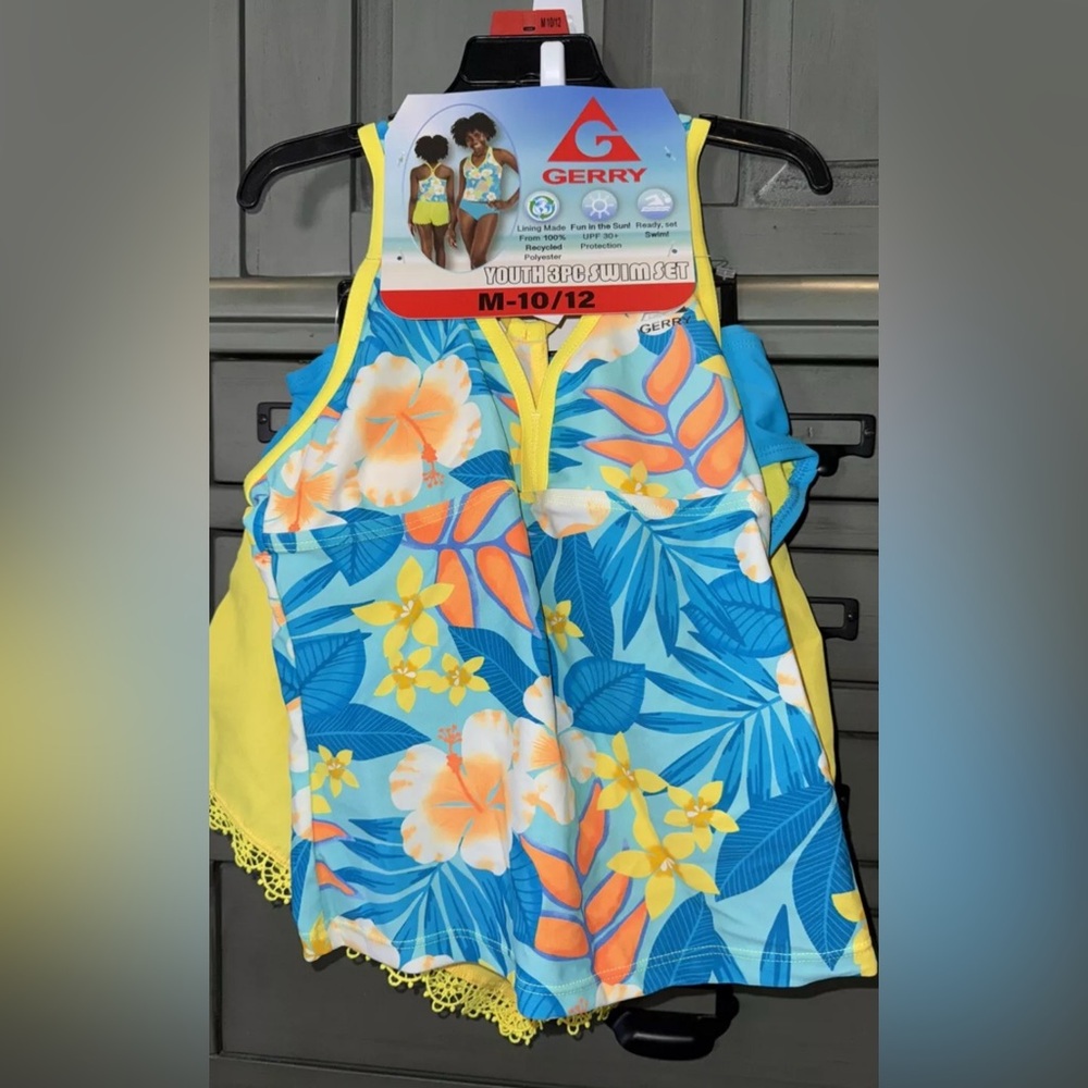 Gerry Youth Medium 3 Pc Swim Set 10/12